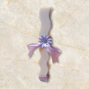 Αρωματική Λαμπάδα Μωβ Λουλούδι